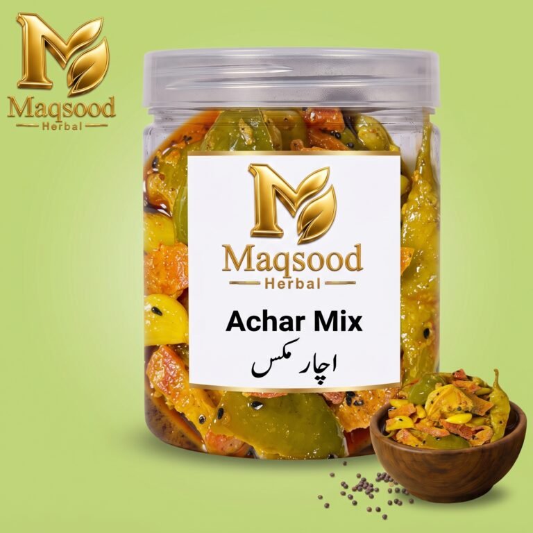 Maqsood Herbal Achar Mix desi pickle jar