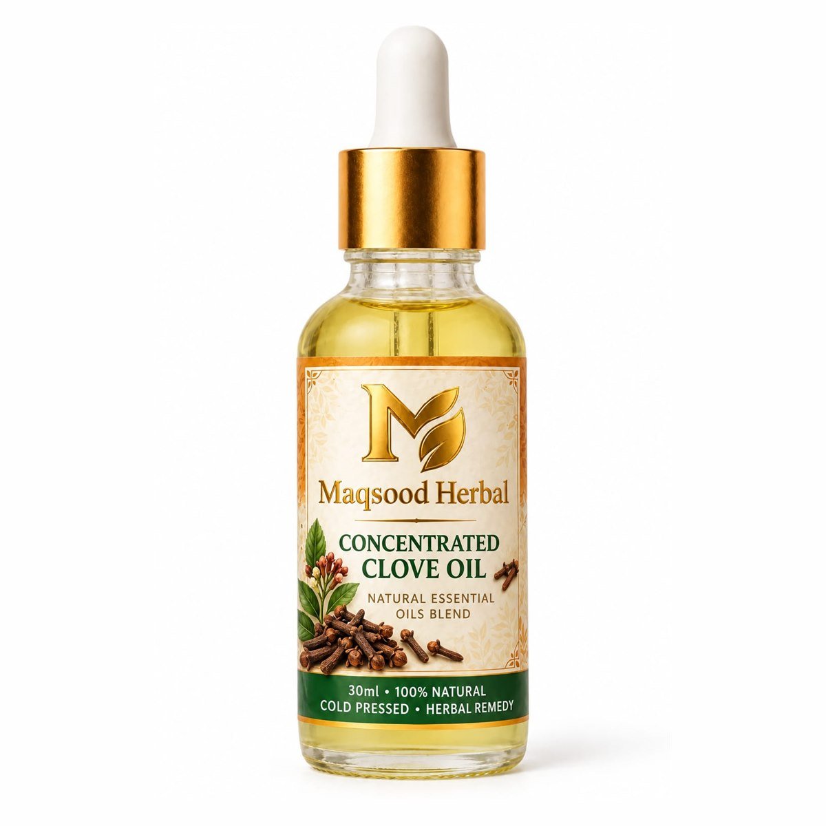 Clove Oil (Roghan Laung) by Maqsood Herbal