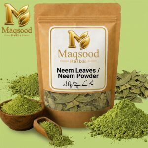 Neem Leaves Powder (Neem ke Patte) by Maqsood Herbal