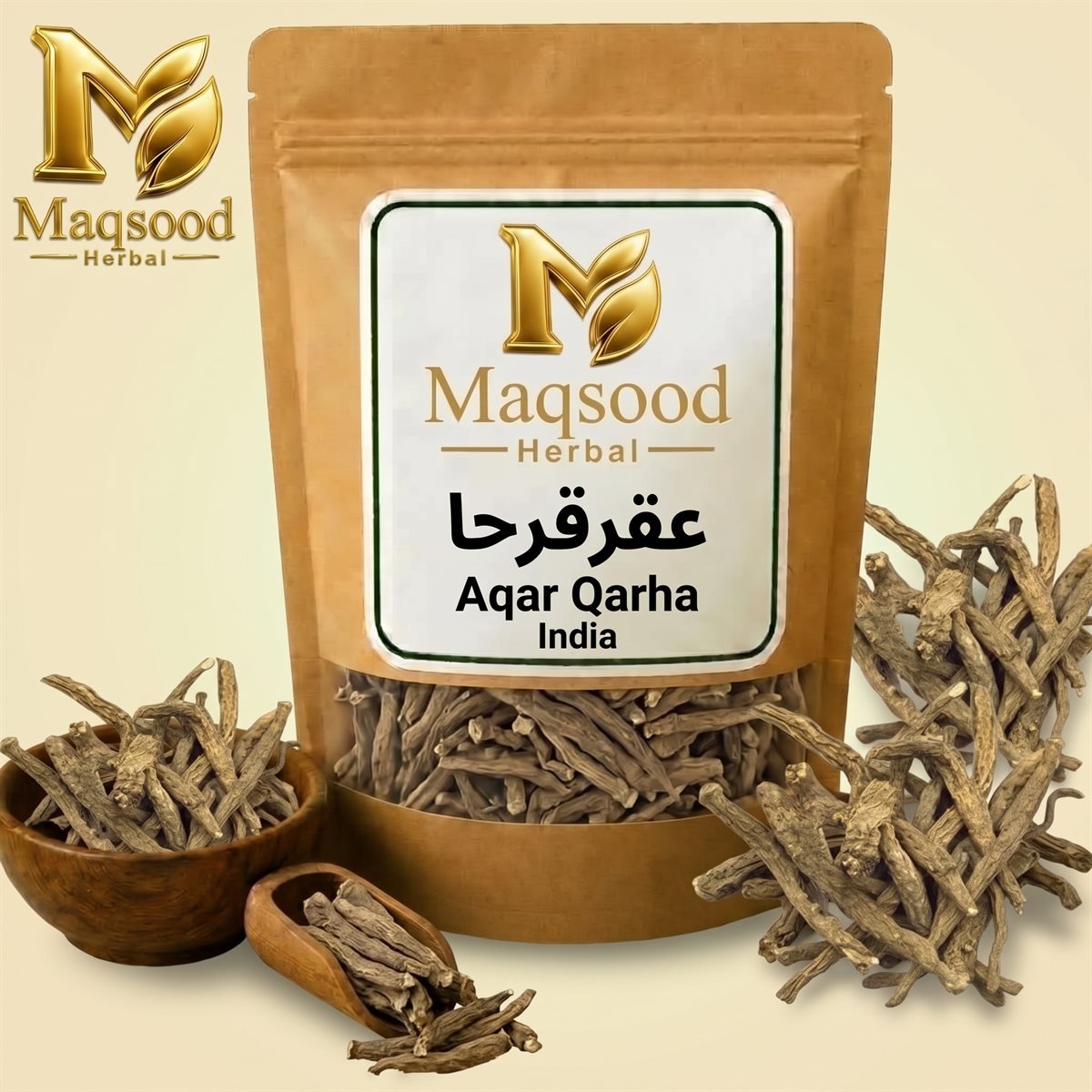 Pellitory Root (Aqar Qarha) by Maqsood Herbal