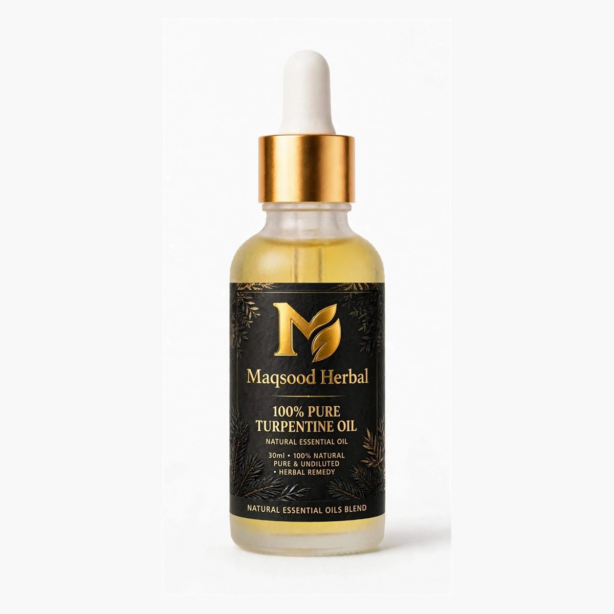Turpentine Oil (Roghan Tarpeen) pack photo 2 by Maqsood Herbal