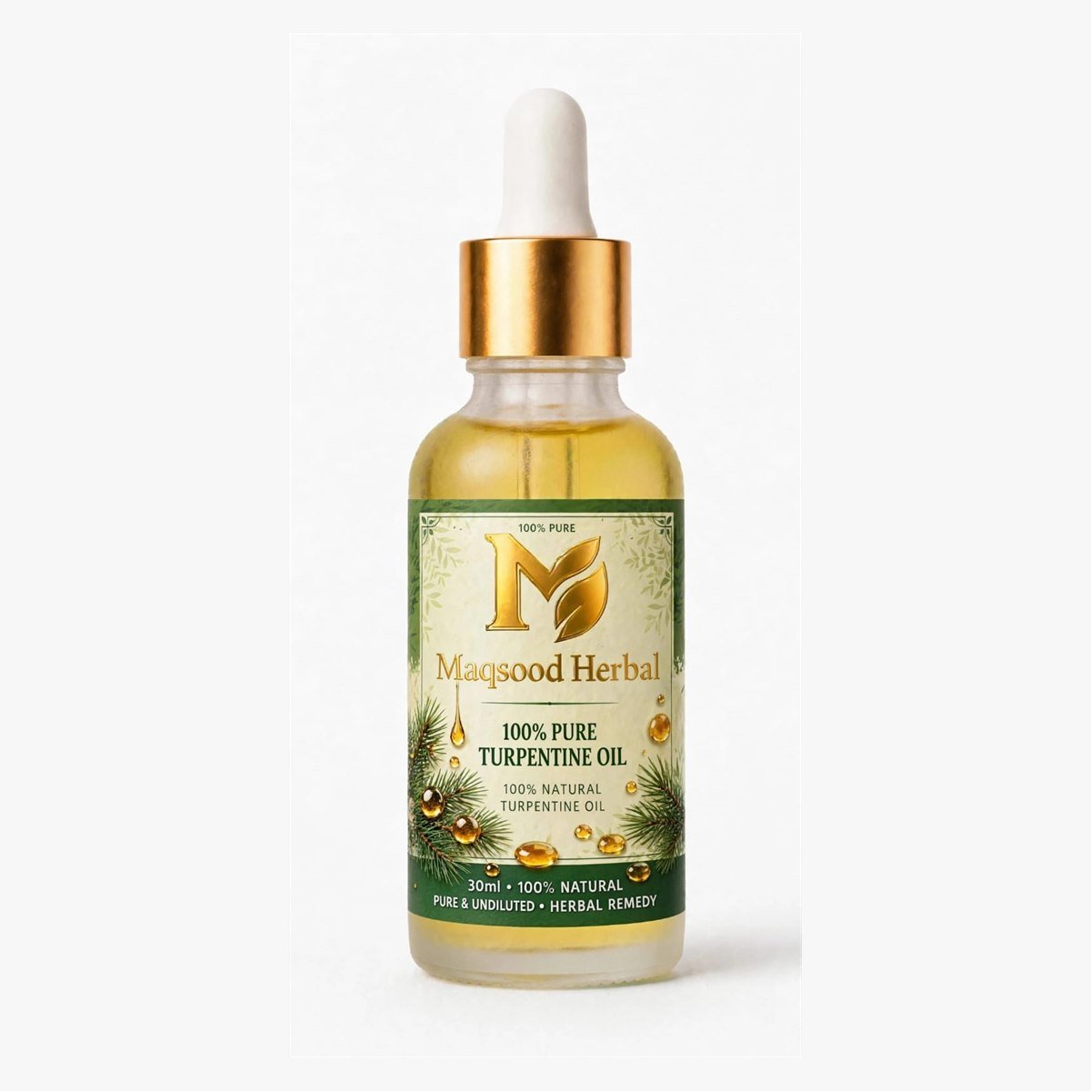 Turpentine Oil (Roghan Tarpeen) by Maqsood Herbal